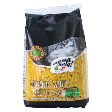 Organic Larder Corti White Tubetti Pasta, 500g