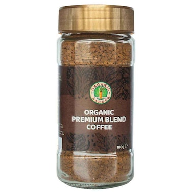Organic Larder Organic Premium Blend Freeze Dried Instant Coffee, 100g