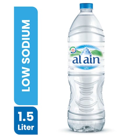 العين ماء معبأ في قوارير 1.5 لتر