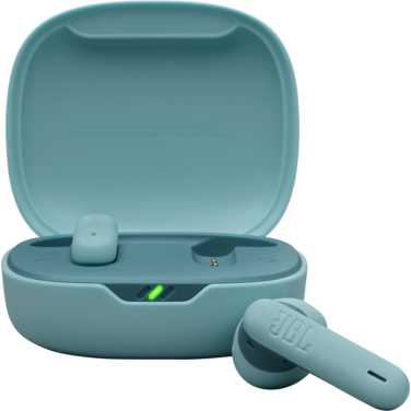 JBL Wave Flex True Wireless Earbuds, Deep Base Sound, 32H Battery Life, Voice Aware, Water &amp; Dust Resistant, Comfortable Fit, Smart Ambient+ TalkThru, Hands-Free Calls - Blue