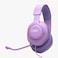 JBL Quantum 100M2 Wired Over-Ear Gaming Headset With JBL QuantumSOUND Signature, 3.5mm Jack, Multi-Platform Compatibility, Removable Microphone With Mute Option, Breathable Fabric - Purple