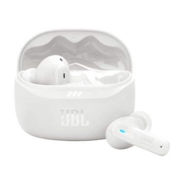 JBL TUNE FLEX 2 True Wireless Noise Cancelling Earbuds, Pure Base Sound, Active Noise Cancelling, 6 Mics For Perfect Call Experience, 48 Battery Life, IP54 Dust &amp; Water Resistant - White