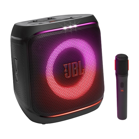 JBL PARTYBOX ENCORE 2 Portable Party Speaker with 1 Mic - Black