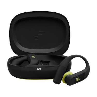 JBL Endurance Peak 4 True Wireless Noise Cancelling Sport Earbuds - Black / Lime