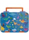 Doodle Kiddo&reg; Dinosaur Lunch Box for Boys &ndash; Dinosaur Bento Lunch Box Food Carrier   4 Compartments, Leak-Proof, BPA-Free   Freezer, Microwave &amp; Dishwasher Safe