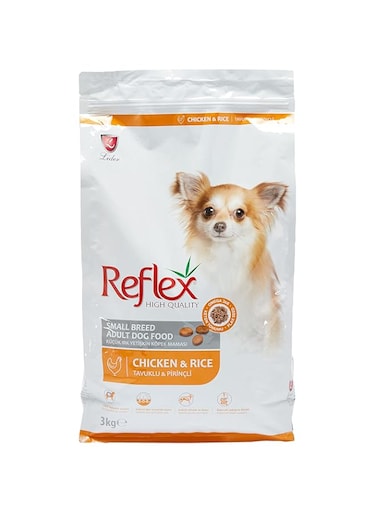 Reflex Small Breed Adult Dog Food, Chicken &amp; Rice, 3kg