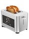 Porodo Lifestyle 2-Slice Digital Pop up Toaster 850W - Silver