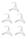 5 pack Bag hook arch hanging bag rack bag strap non deformable jewelry rack entrance hat scarf storage rack white