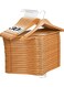 Wooden Hangers 30 Pack Natural Wood Clothes Hangers Heavy Duty Coat Hangers Non Slip for Jacket, Shirt, Pants and Suit Premium Solid Clothes Robe Hangers Dress Hangers for Closet