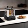Tradeo 900W Electric Rotisserie Kebab Grill with Auto Rotating Skewers &amp; Nonstick Tray