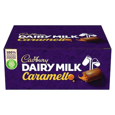 Cadbury Dairy Milk Caramel Chocolate, 40g Pack of 12