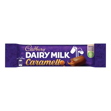 Cadbury Dairy Milk Caramel Chocolate Bar, 40g