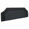 Upholstered Bed Headboard with Padded Fabric Finish, Layered Border Design, RCW05, Dark Grey