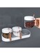 Seasoning Box,Plastic Spice Jars,Spice Containers with Spoon,Transparent Sugar and Salt Container Set,Self Adhesive Wall-Mounted Spice Container,Suitable for Salt,Sugar,Chili,Cumin,Pepper
