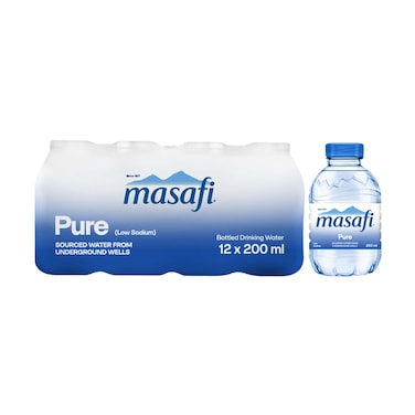 مسافي مياه شرب نقية  200 ملل حزمة من 12