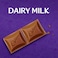 Cadbury Dairy Milk Plain Milk Chocolate Bar, 90g Pack of 12
