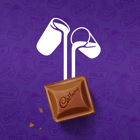Cadbury Dairy Milk Plain Milk Chocolate Bar 90g