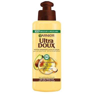 غارنييه ألترا دو كريم مغذي يترك على الشعر أبيض 200 ملل