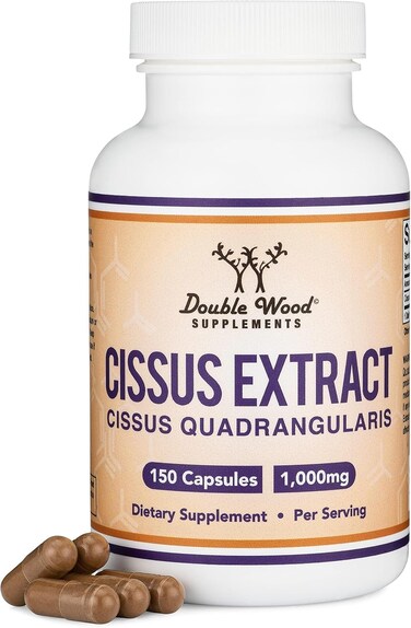 Double Wood Supplements Cissus Extract, 150 X 500 Mg Capsules