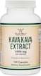 Double Wood Supplements Kava Kava Capsules 1,000mg per Serving, 120 Count (High Purity Potent 3-5% Kavalactones Root Extract) Kava Powder Root Extract for Relaxation (Non-GMO, Vegan Safe)