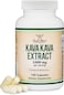 Double Wood Supplements Kava Kava Capsules 1,000mg per Serving, 120 Count (High Purity Potent 3-5% Kavalactones Root Extract) Kava Powder Root Extract for Relaxation (Non-GMO, Vegan Safe)