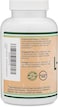 Double Wood Supplements L-Serine Capsules (Third Party Tested), 2,000mg Servings Used In Clinical Study, 180 Count, 500mg per Capsule (Amino Acid for Serotonin Production and Brain Support)