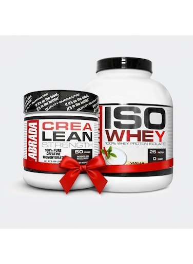 Labrada Super Combo Labrada ISO 100% Whey Protein Isolate 5lb Vanilla &amp; Free Labrada Crealean 250gm Creatine