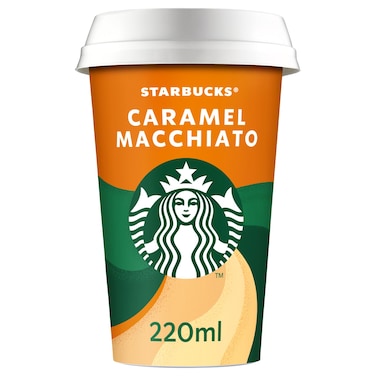 Starbucks Caramel Macchiato Coffee Drink, 220ml