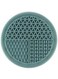 Food-Grade Silicone Lick Pad for Dogs   Circle-Shaped Lick Mat for Bath Time Distraction &amp; Training   Safe Pet Care Device for Treats, Washing, and Anxiety Relief &ndash; 16.5x16.5 cm