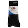 Fruit of the Loom Men Crew Socks, Black, Pack of 3