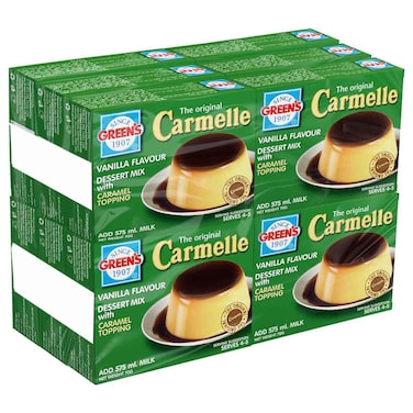 Green's Carmelle Vanilla Flavour Dessert Mix with Caramel Topping, 70g