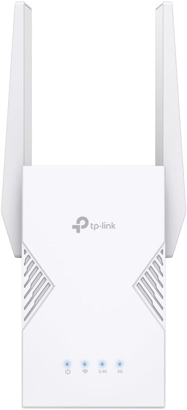 TP-Link RE225BE Dual-Band Wi-Fi 7 Amplifier Repeater, WiFi up to 3.6 Gbps, Gigabit LAN Port, MLO, EasyMesh, WPA3, WPS Button, Compatible with Fritzbox