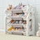 Lovely Baby - Kids Organizer, Storage Compartments w/ Removable Bins, Multi-Purpose 4-layer Toy Shelf Box, Organize Playroom, Bedroom, Nursery, Children's Sorting Rack - 12 Boxes