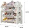 Lovely Baby - Kids Organizer, Storage Compartments w/ Removable Bins, Multi-Purpose 4-layer Toy Shelf Box, Organize Playroom, Bedroom, Nursery, Children's Sorting Rack - 12 Boxes