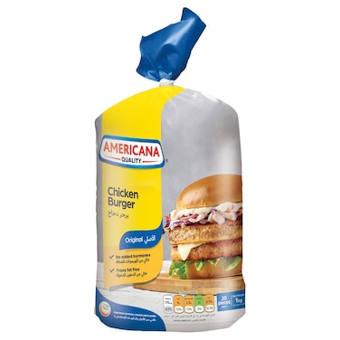 Americana Original Chicken Burger, 1kg