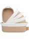 5-Piece Rectangle Storage Basket Set- Natural Cotton Rope Woven Baskets for Organizing! Small Basket for Montessori, Baby Nursery, Dog/Cat Toy Box, Bathroom Organization Bin (Jute)