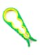 JIEOU Jar Opener, Anti-skid Jar Opener，Multi Function 4 in 1 Can Opener, Bottle Opener Kit with Silicone Handle (Green Yellow)