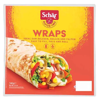 Sch&auml;r Gluten Free Wraps, 160g