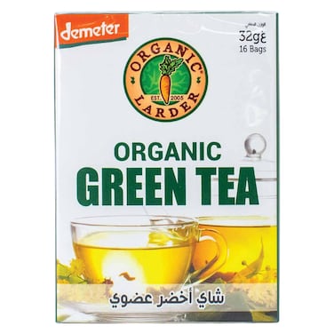 Organic Larder Green Tea, 32g