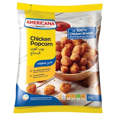Americana Original Chicken Popcorn, 750g