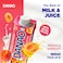 Danao Peach and Apricot Juice Drink with Fresh Milk, 180ml, Pack of 6