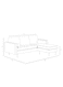Luxurious Geo Velvet Sectional – L-Shaped