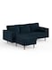 Luxurious Geo Velvet Sectional – L-Shaped