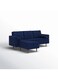 Luxurious Geo Velvet Sectional – L-Shaped
