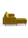 Luxurious Geo Velvet Sectional – L-Shaped