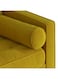 Luxurious Geo Velvet Sectional – L-Shaped