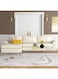 Luxurious Geo Velvet Sectional – L-Shaped