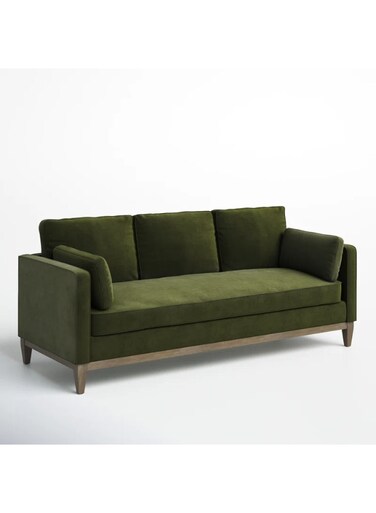 Elegant Comfort: The Pera 84'' Velvet Sofa