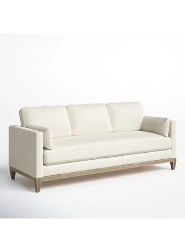 Elegant Comfort: The Pera 84'' Velvet Sofa