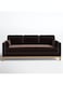 Elegant Comfort: The Pera 84'' Velvet Sofa